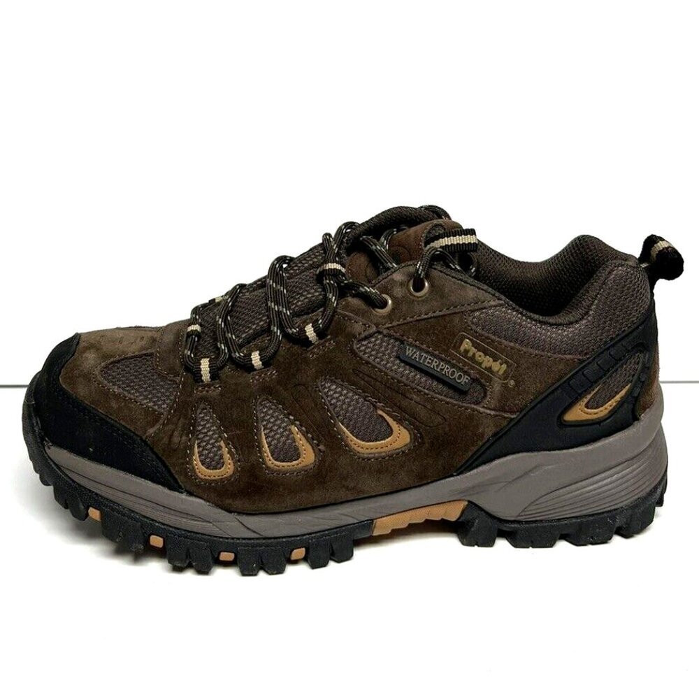 Propet Men's Ridge Walker Low Hiking Shoes Brown Size 10 X(3E)